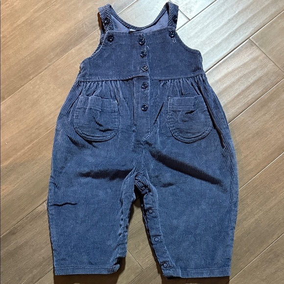 Carter's Other - Carters Vintage Girls Navy Blue Corduroy Overalls SZ 18 Months